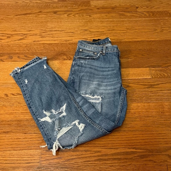 Zara Women’s Blue Jeans Size 2 - Picture 1 of 4